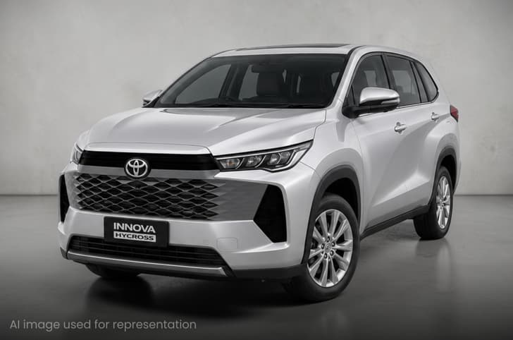 Toyota files patent for Innova Hycross facelift’s front bumper