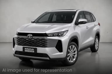Toyota Innova Hycross facelift rendered based on design patent