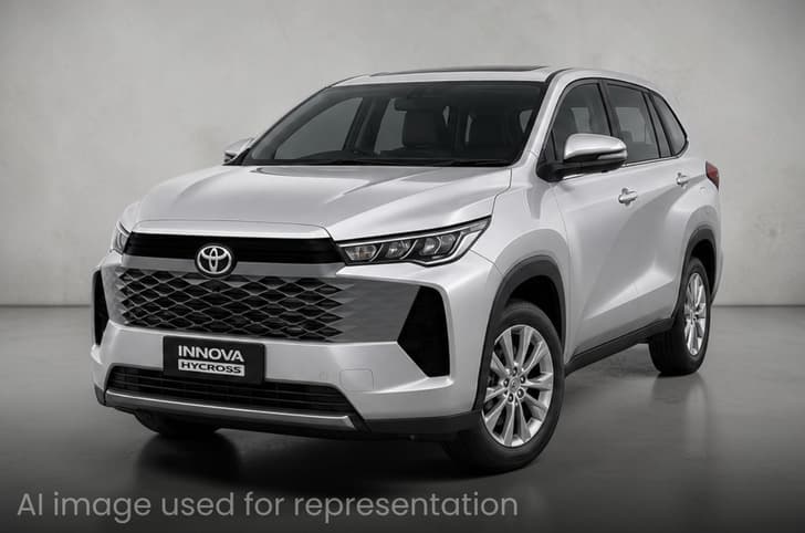 Toyota files patent for Innova Hycross facelift’s front bumper