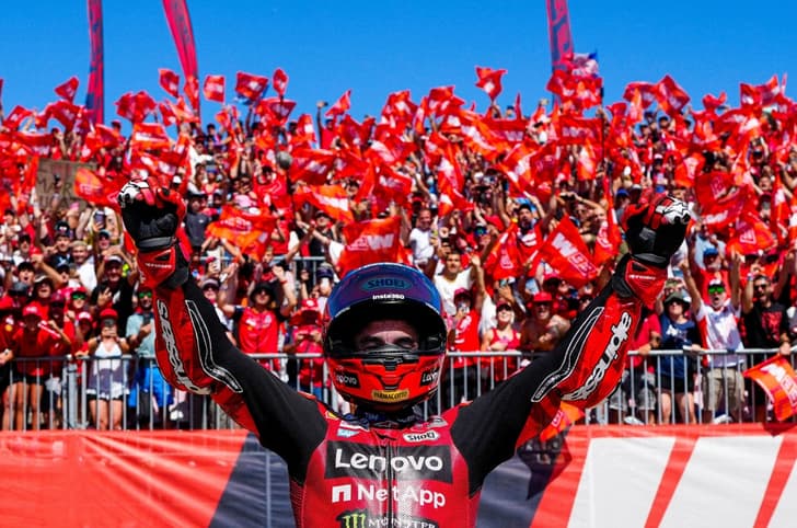 Marc Marquez wins Aragon GP