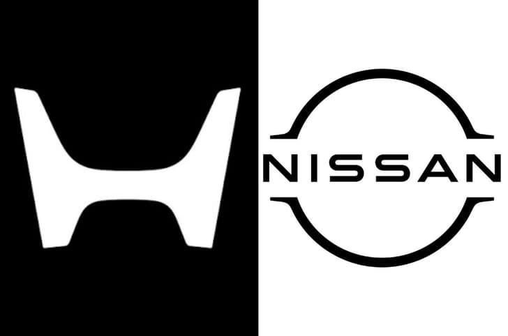 Honda and Nissan logo Honda and Nissan logo