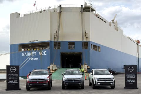 Nissan begins Tekton exports from India
