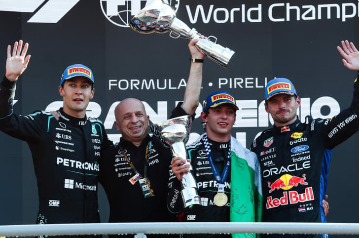 2026 F1 Italian GP podium