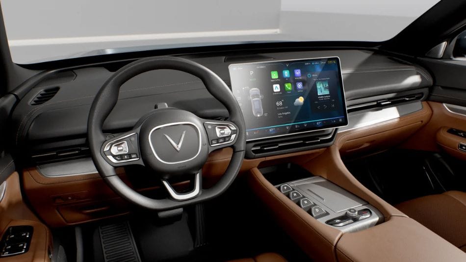 Vinfast VF9 dashboard mage
