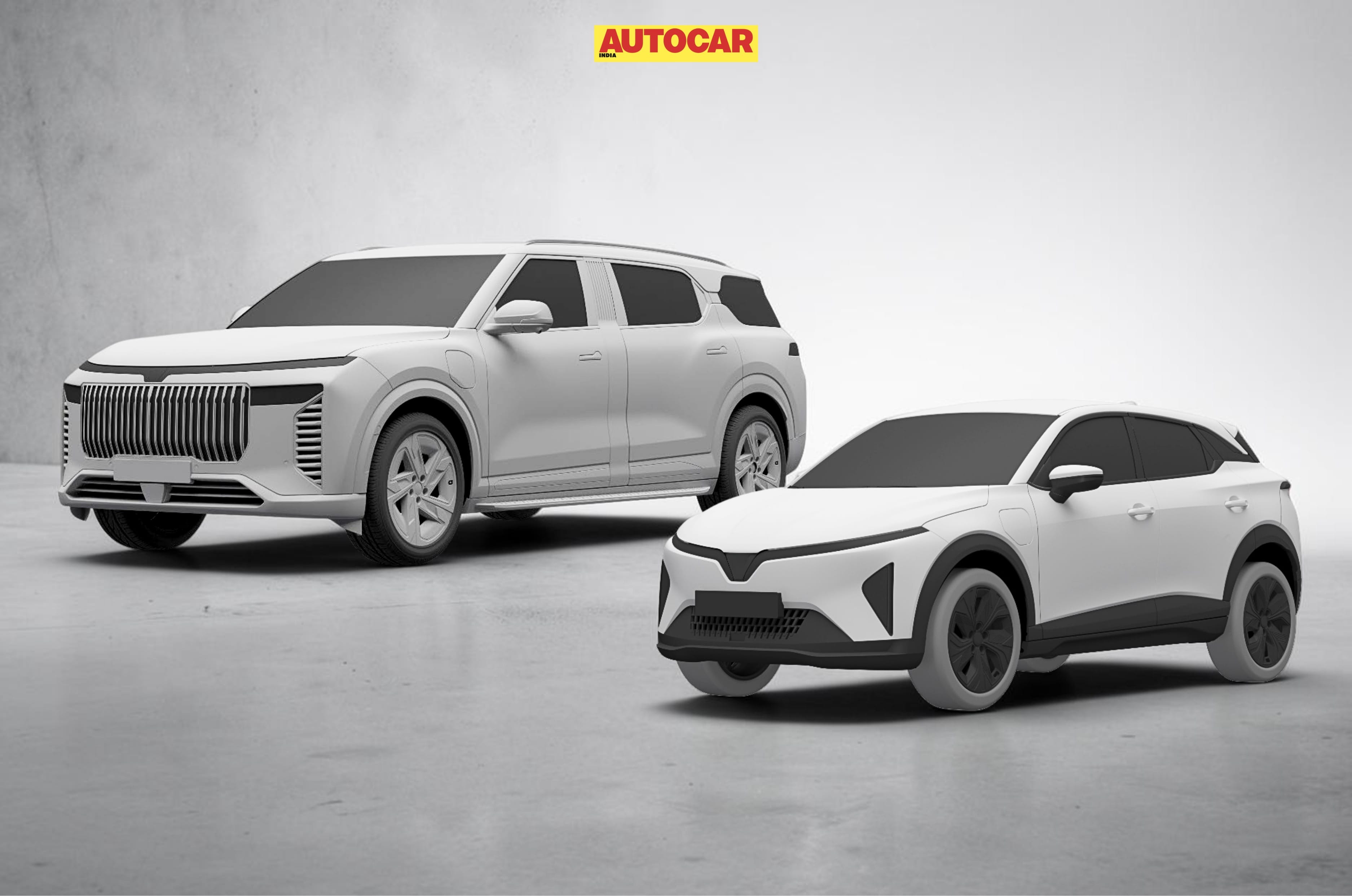 Vinfast VF6, VF9 facelift previewed with India design patent