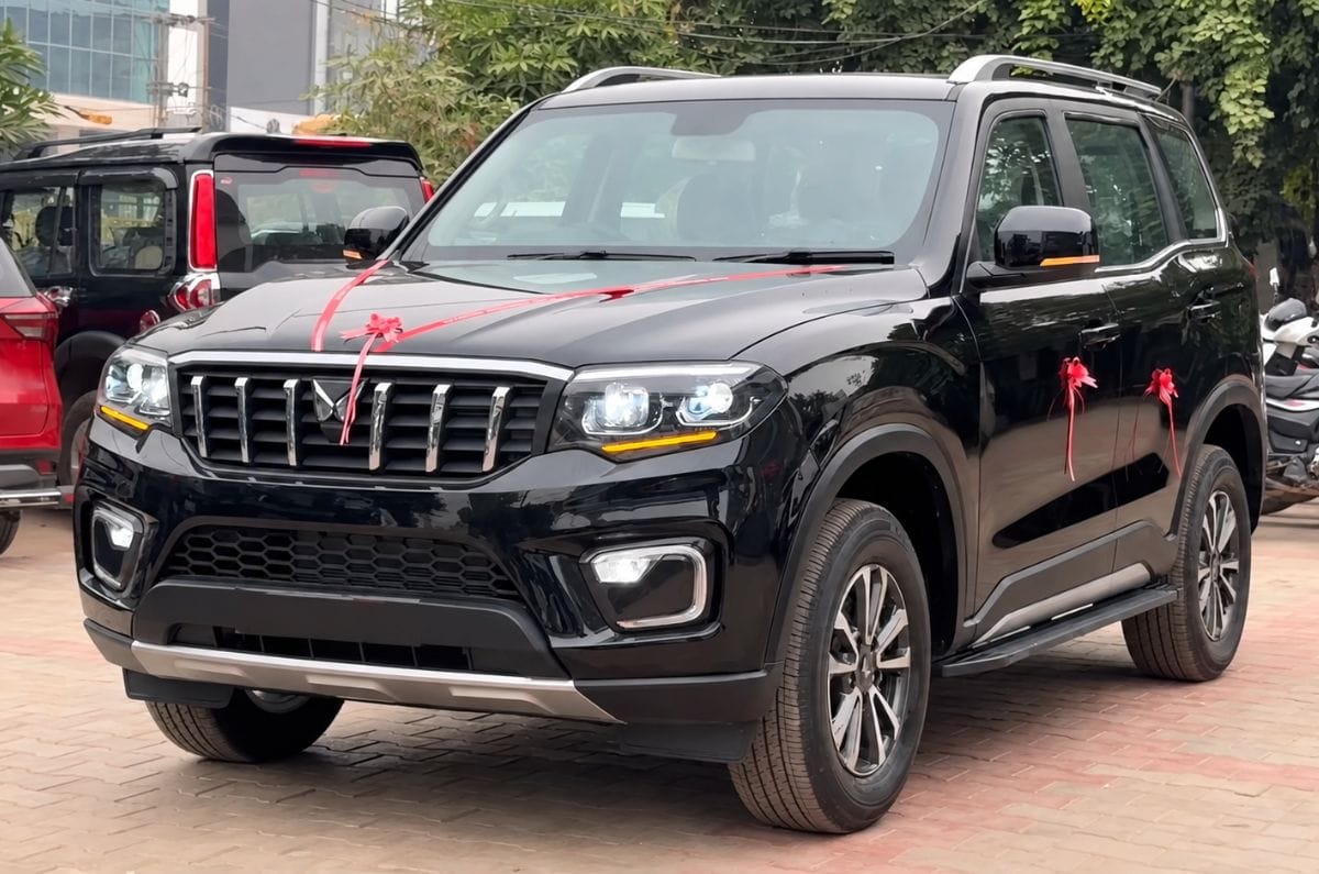 Mahindra Scorpio N front quarter static