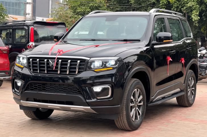 Mahindra Scorpio N front quarter static