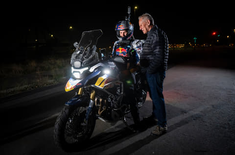 Next-gen Triumph Tiger 1200 teased on round-the-world record attempt