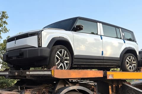 Chery iCaur 03 spied in India