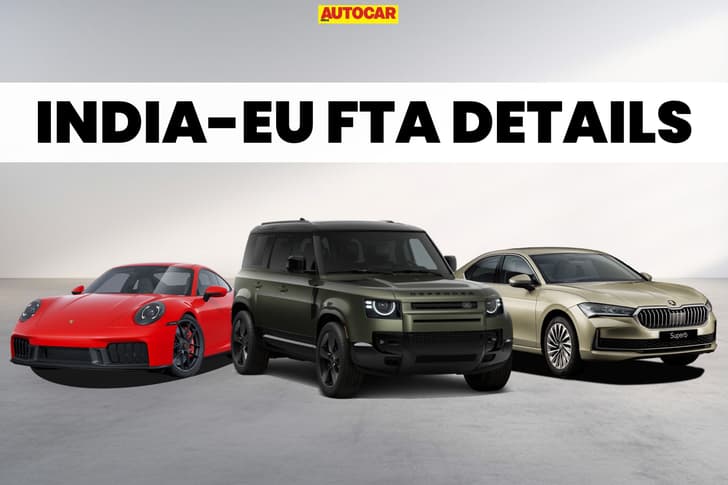 India-EU FTA to allow import of 1 lakh cars at lower tariffs in first year
