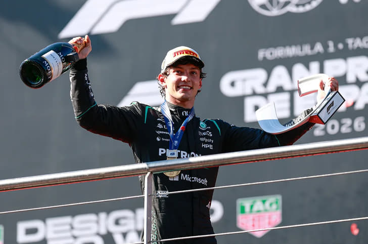 2026 F1 Spanish GP winner Kimi Antonelli
