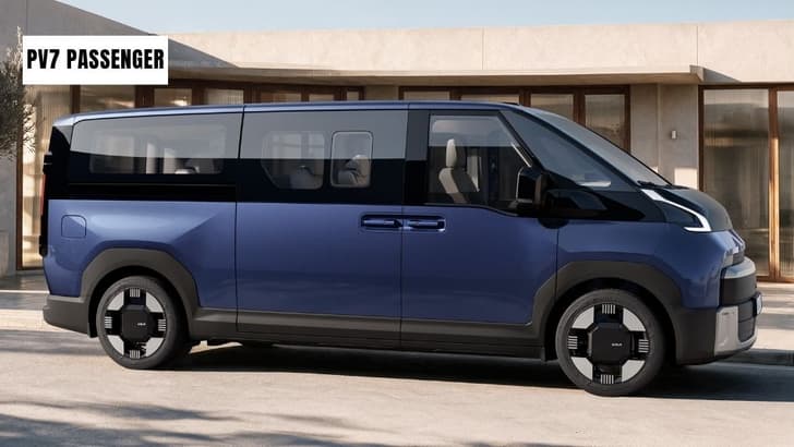 Kia PV7 Passenger side profile