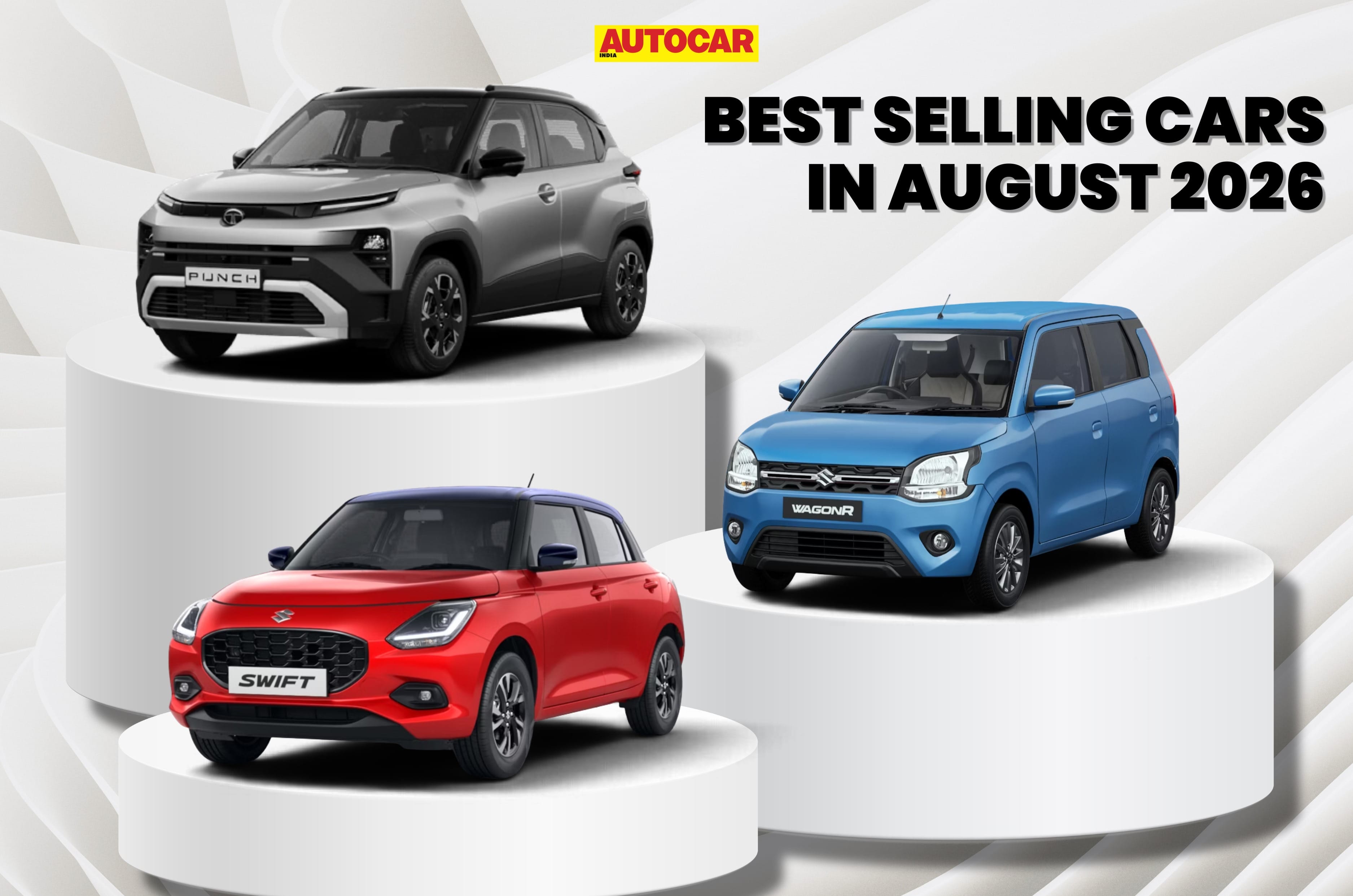 Bestselling cars in August