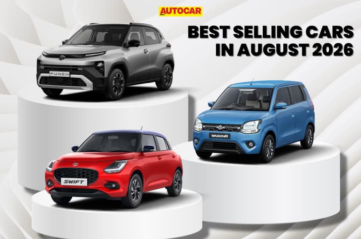 Bestselling cars in August 