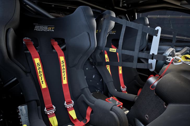 Ferrari 296 GT Modificata seats Ferrari 296 GT Modificata seats