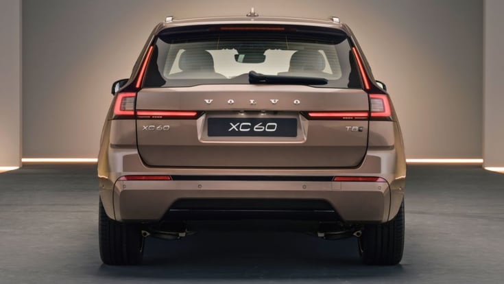 Updated Volvo XC60 rear static