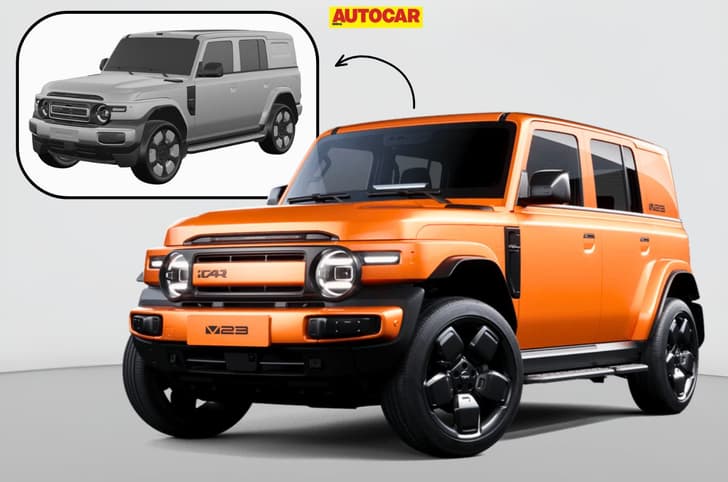 JSW Motors’ Chery iCaur V23-based SUV design patented in India