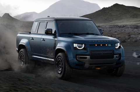 Land Rover considering a Defender Pickup Truck