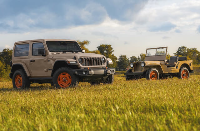 Jeep Wrangler JL-2A revealed as a retro tribute to 1945 Willys CJ-2A