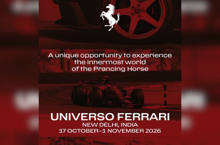 Ferrari to bring Universo experience exhibition to India