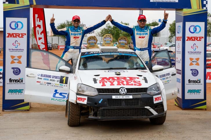 Rally of Coimbatore winner Dean Mascarenhas