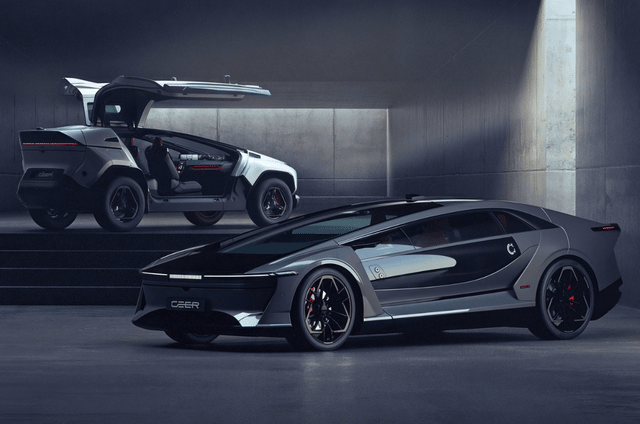 Saudi's CEER debuts with all-electric EXOBOT sedan and SUV