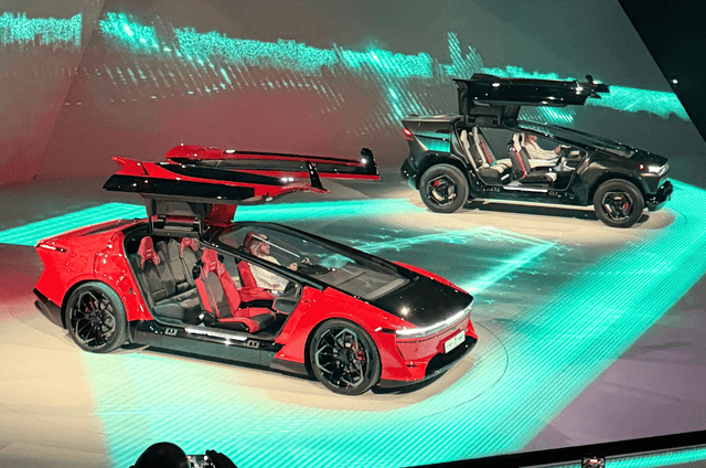 Saudi's CEER debuts with all-electric Exobot sedan and SUV