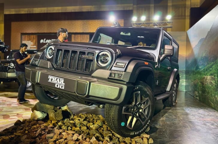 Mahindra Thar OG launched at Rs 10.32 lakh
