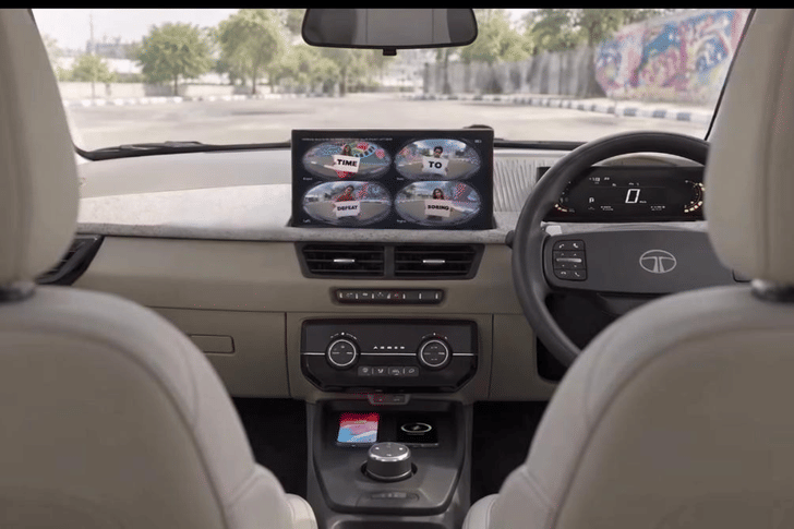 Tata Aeris interior teased