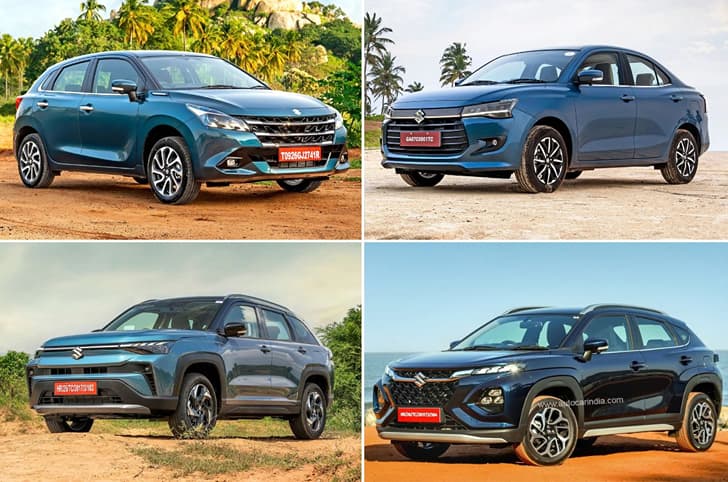 Maruti Baleno Dzire Victoris Fronx Maruti Baleno Dzire Victoris Fronx