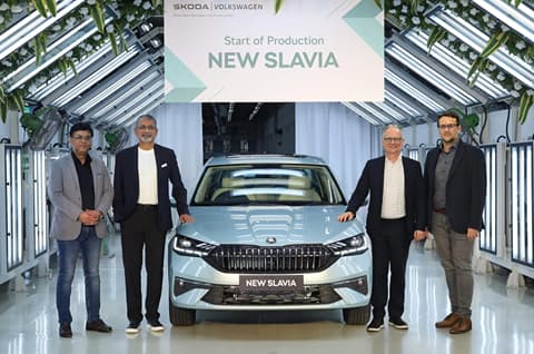 2026 Skoda Slavia facelift production commences