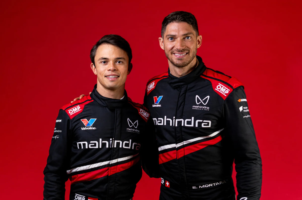 Mahindra Formula E Nyck de Vries, Edoardo Mortara