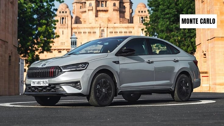 Skoda Slavia facelift Monte Carlo