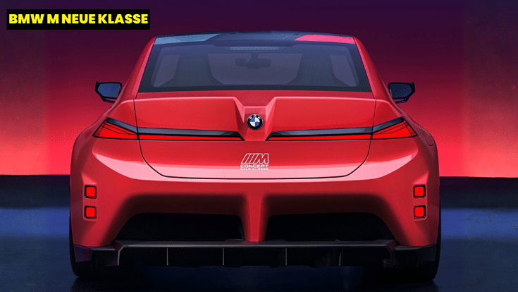 BMW M Neue Klasse rear