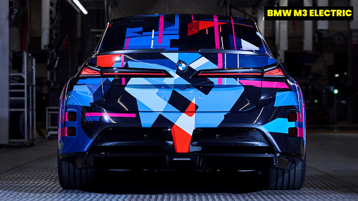 BMW M3 electric rear