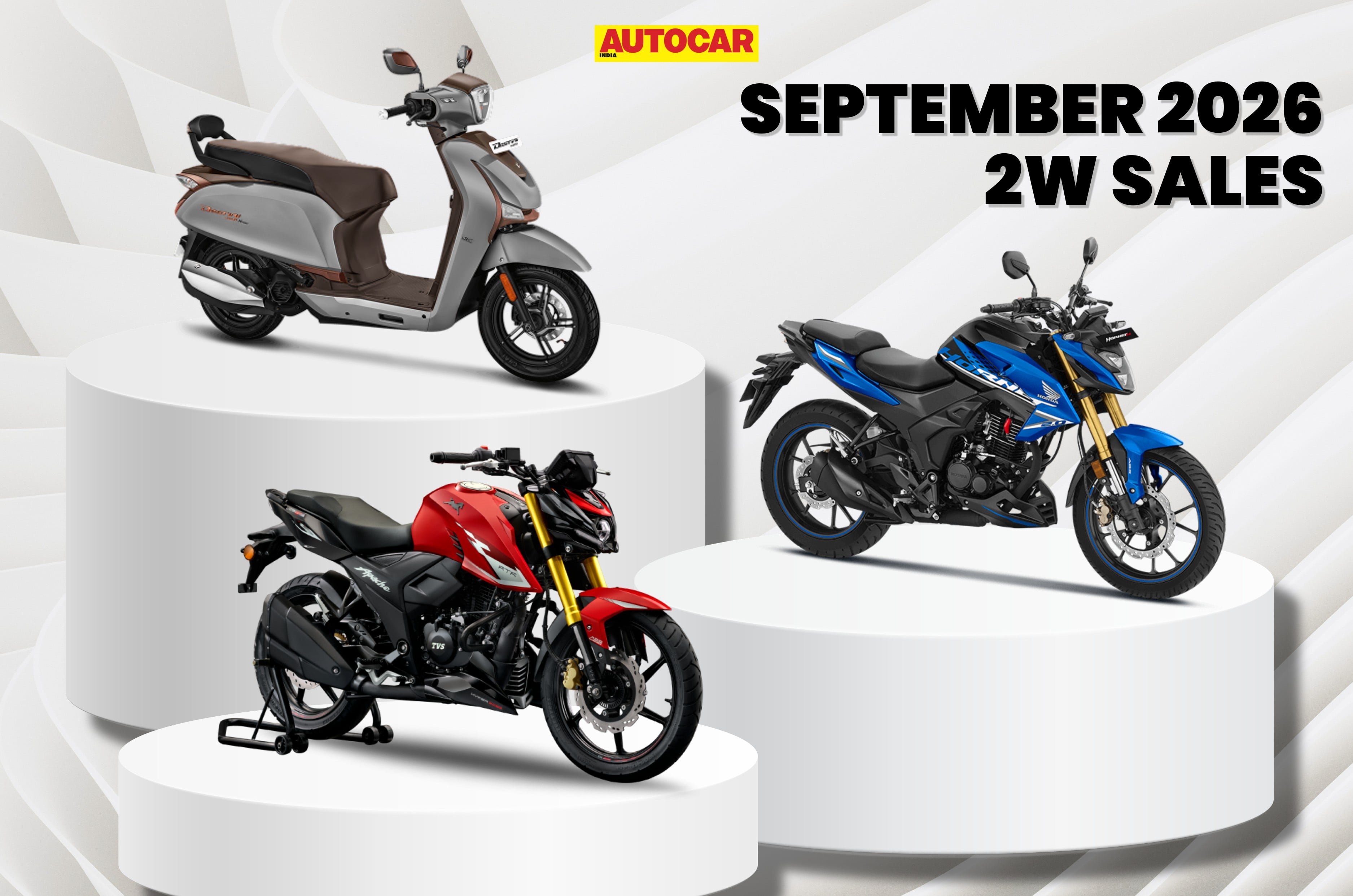 September 2026 two-wheeler sales: Hero reclaims top spot