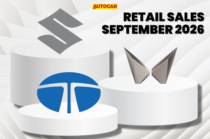 September 2026 car retail sales