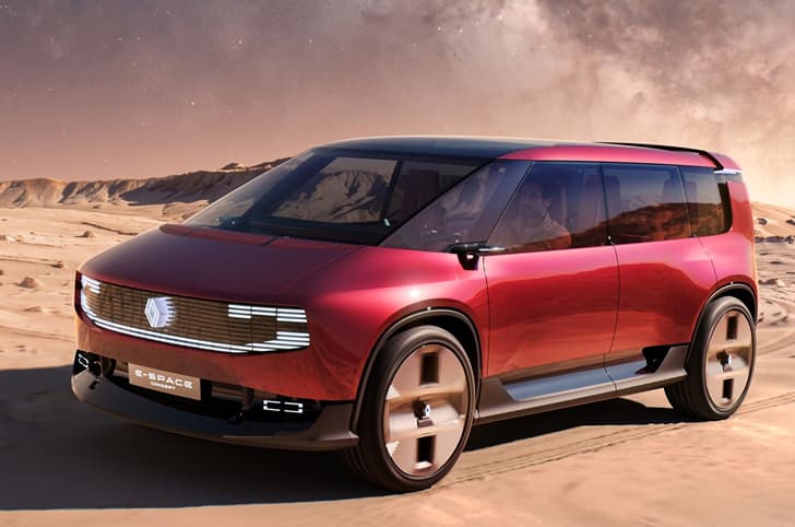 Renault E-Space Concept front quarter