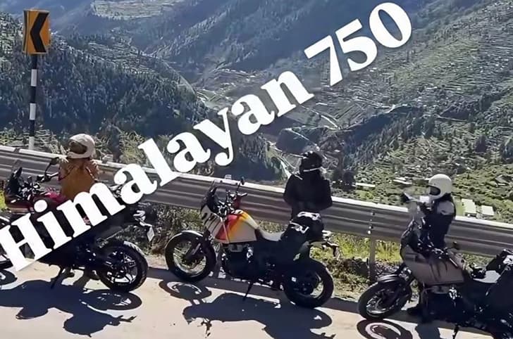 Production-ready Royal Enfield Himalayan 750 spotted