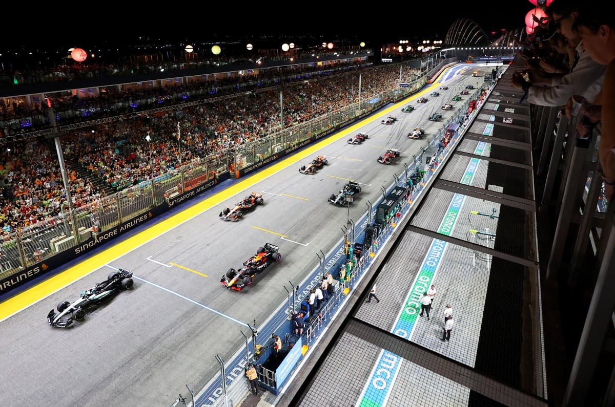 F1 Singapore GP schedule