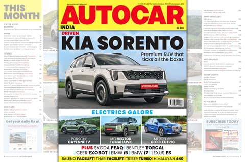 Autocar India October 2026: Kia Sorento, Porsche Cayenne Electric and more