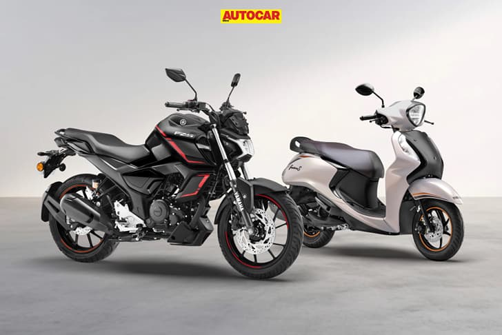 Yamaha FZ Rave and Fascino.