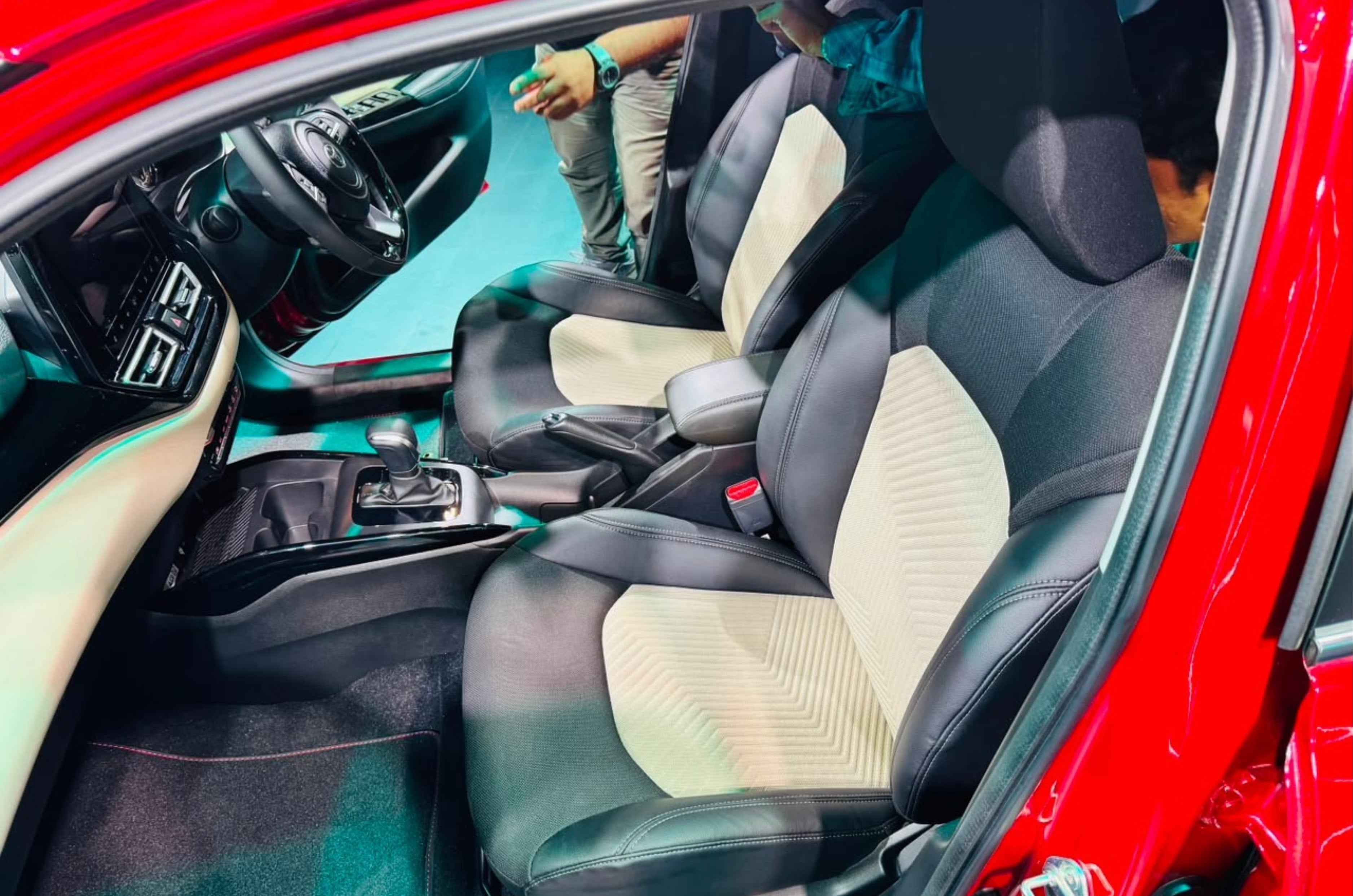 2026 Toyota Glanza seats