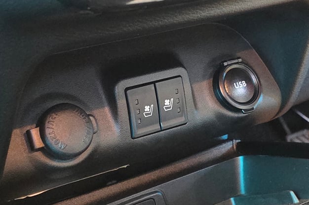 2026 Toyota Glanza ventilated seats