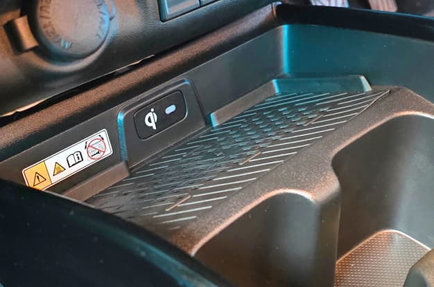 2026 Toyota Glanza wireless charger