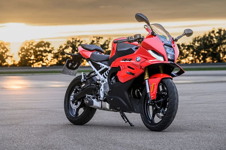 BMW F 450 RR front right quarter.