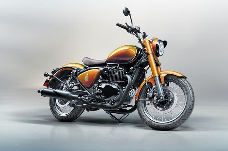 Classic 650 Hypershift front right quarter.