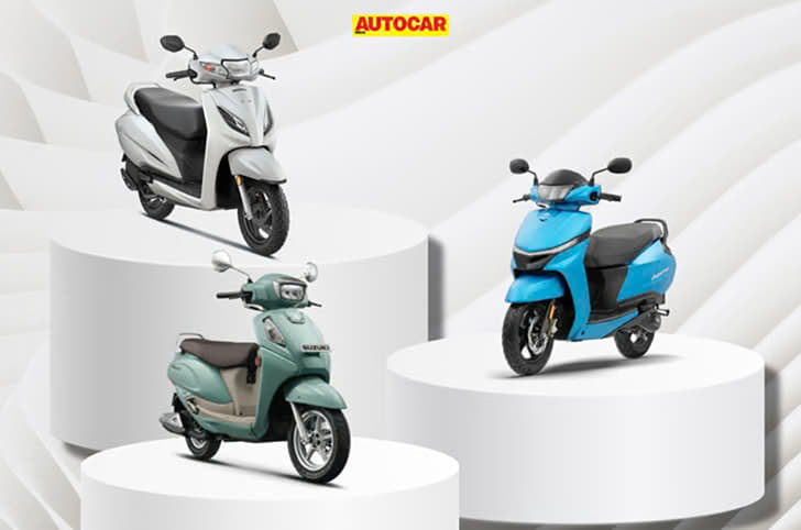 Graphic with Activa, Jupiter, and Access on a podium