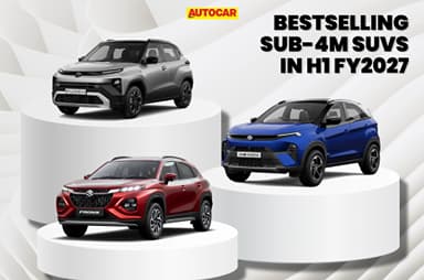 Tata Punch, Nexon top-selling sub-4-metre SUVs in H1 FY2027