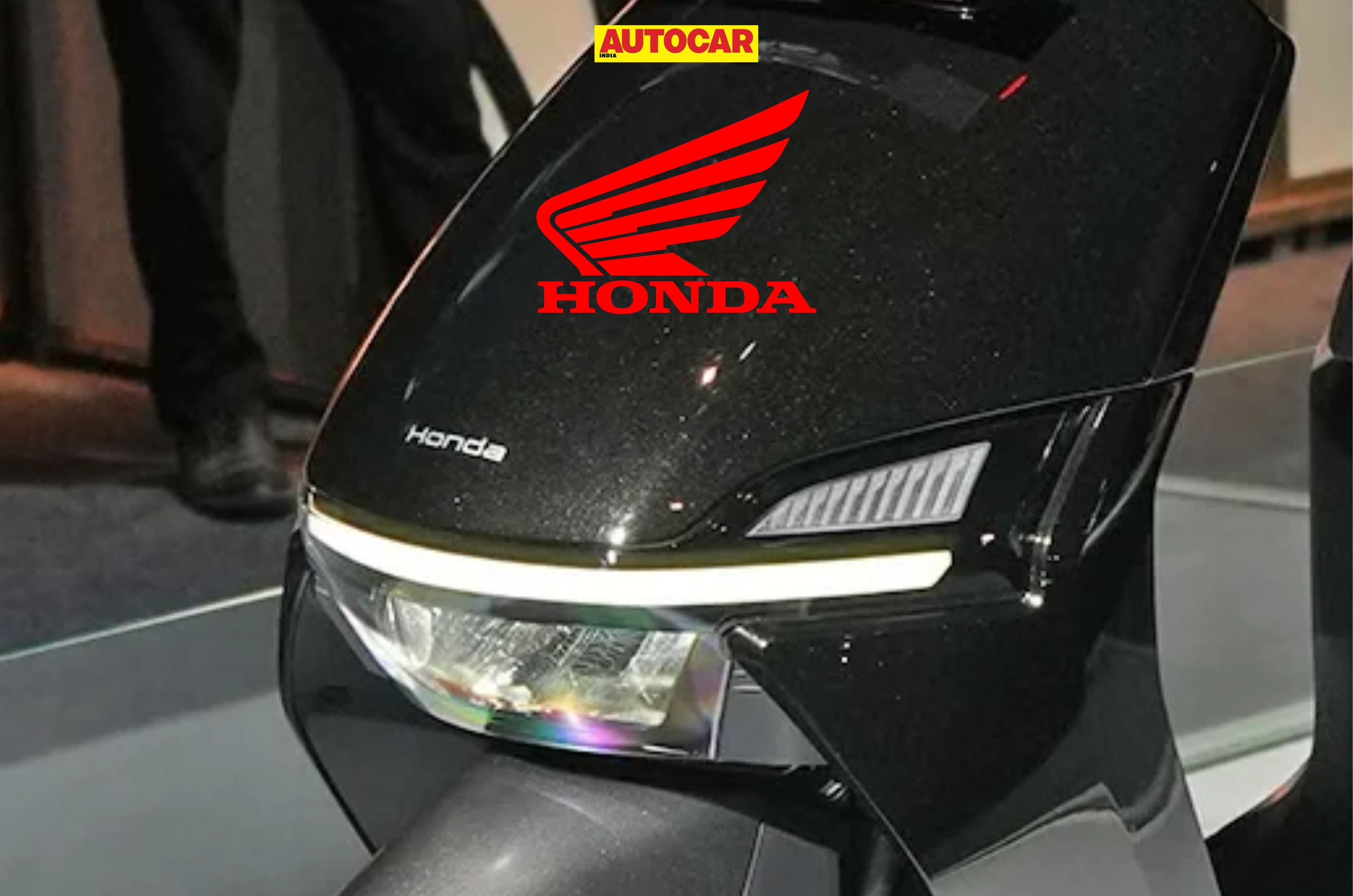 A closeup shot of the Honda QC3